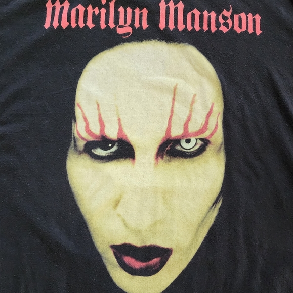 MARILYN MANSON VINTAGE TEE SZ XL - Picture 2 of 11